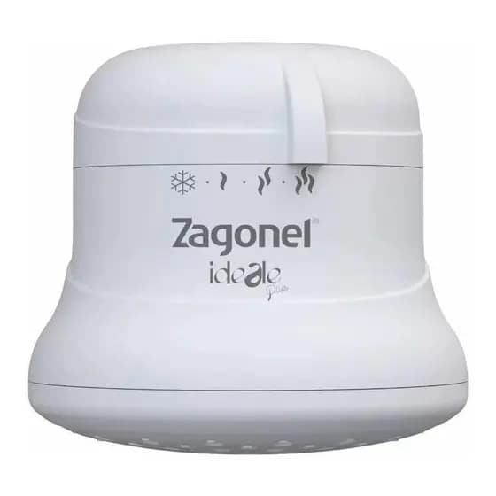 Chuveiro Ducha Elétrico Ideale Plus 4t 127v 5500w Zagonel