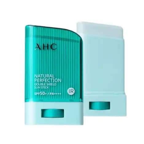 AHC Natural Perfection Double Shield Sun Stick  14g/22g Bastão de Sol,K-Beauty, Korean Cosmetics