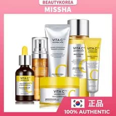 MISSHA VITA C Mais Linha TONER/Almofadas De Limpeza/Ampola/Creme/Espuma