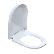 Assento Sanitário Tampa Para Vaso Soft Carrara Close Branco