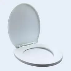 Tampa Assento Sanitário Para Vaso Oval Pop Soft Close Branco
