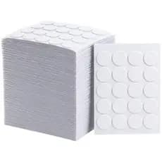Adesivo Para Vela Ilhós Pavio Dupla Face 50/100/200 Unidades 1cm 2cm Face Profissional Autocolante