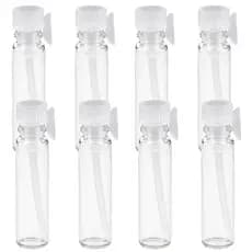 Flaconete De Vidro Pressão Amostra Perfume 1ml Com Tampa Decant Mini Frasco Para Perfume