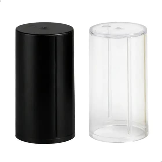 Kit Tampa Sobretampa Para Frasco Recrave 15mm Decante Plástica Mini Perfume 15ml