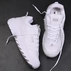 Tenis Branco Robusto Feminino Masculino Nyc Shoes Moda