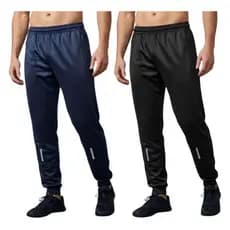 Kit 2 Calças Jogger Masculinas Modelo Fitness Academia Dia a Dia Outono Inverno