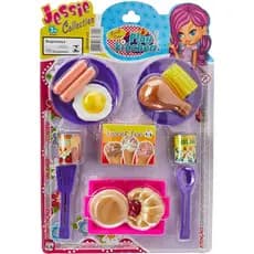 Lanchinho Divertido Infantil Lunch Time Play Jessie