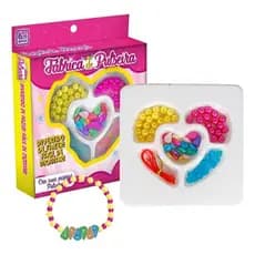 Pulseiras Criativas Infantil com Miçangas Kit – Faça Você Mesma