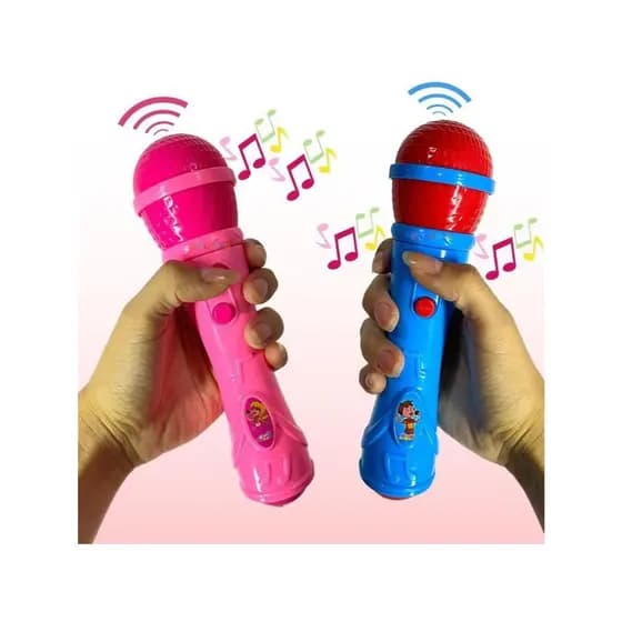 Microfone Karaoke Musical Infantil a pilha – Cante e Brilhe