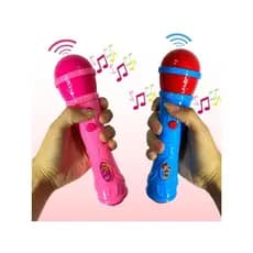 Microfone Karaoke Musical Infantil a pilha – Cante e Brilhe