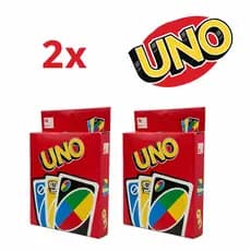 2 Unidades Jogo de Cartas UNO – Diversão em Família