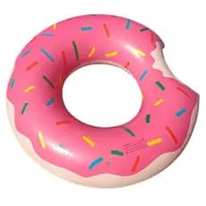 BÓIA INFLÁVEL PISCINA INFANTIL DONUTS ROSQUINHA