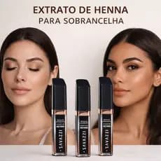 Henna Desing de Sobrancelha 4,5g Savazzi Makeup Pronta para Uso Fixação de até 24h