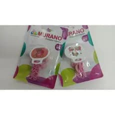 kit com  4 Prendedor de chupeta com desenho murano