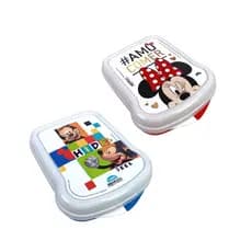 Lancheira Sanduicheira Escolar Minnie Ou Mickey Plastico