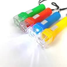 10x Lanternas De Mao Pequena Chaveiro Led Brilho Iluminacao Kit com 10 Unidades