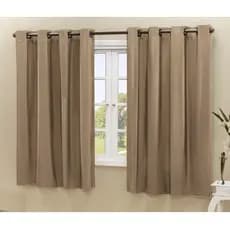 Cortina Blackout PVC corta 100 % a luz 2,20m x 1,30m Quarto Sala - Várias Cores