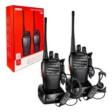 Radio Comunicador Walkie-talkie Tomate Uhf/vhf/fm Mra-001t