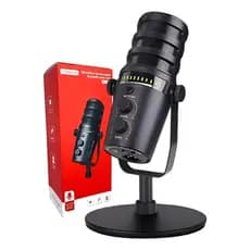 Microfone Condensador Tomate MT-1080R Profissional Estúdio PC Podcast Streamer Gravador Original