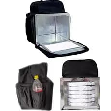 Mochila Bag Térmica Bolsa Motoboy Entrega Pizza Lanches 45l
