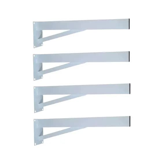 Suporte Para Pia Granito 50cm Parafusar Aço Reforçado 4 Unidades