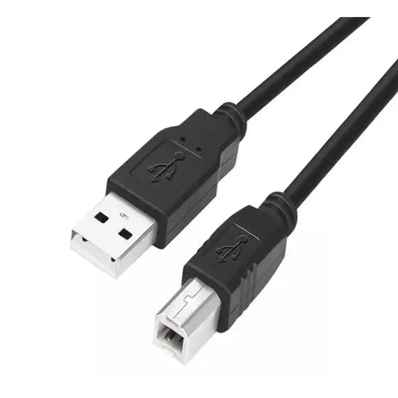 Cabo USB 2.0 Para Impressora Scanner com 1,5 Metros