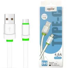 Cabo Turbo Carregamento Usb Tipo C Resistente Nylon Trancado