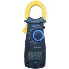 Alicate Amperímetro Digital Portátil com Display LCD para Medições Elétricas AC DC Profissional
