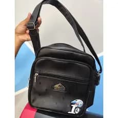 bolsa sansonike reforçada alça de couro