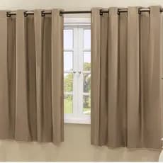 Cortina Blackout 2,20 x 1,40 em PVC 100% Veda e bloqueia Luz na Cor Preta Todos os Tamanhos Não acompanha Varão