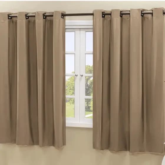 Cortina Blackout PVC Lisa 2,20 x 1,40 Duas Partes Veda Luz Colorida Não Acompanha varão Escritorio Sala Quarto
