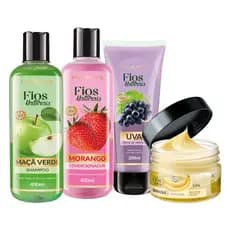 Kit Fios Naturais Fruity Mania Facinatus – Hidratação Intensa e Brilho Radiante