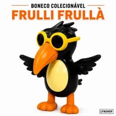 Frulli Frulla Brainrot Boneco Colecionável Vinil 8cm Original Inmetro