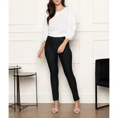 BLUSA FEMININA MANGA 3/4 - LOOK CASUAL E ELEGANTE, VÁRIAS CORES E TAMANHOS P AO GG