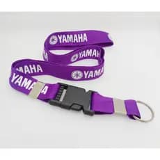 Chaveiro Yamaha Motos Cordão Roxo Com Engate Rápido Super Pratico