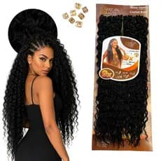 Cabelo Crochet Braid Crochet Plus Bio Orgânico 80cm 320g African Beauty