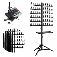 Tripé Organizador de Mechas para Tranças Ajustável