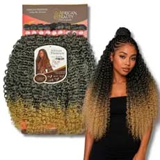 Cabelo African Beauty Tela Samba 70 cm Entrelace 320G