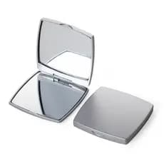 Kit 2 Espelho Duplo De Bolso Portátil Maquiagem Feminino Premium
