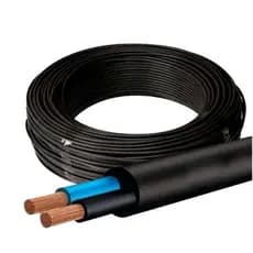 CABO PP 2,5MM FLEXÍVEL CABO PP 2X2,5MM FIO PARA EXTENSÃO ROLO 10 METROS 20 METROS 30 METROS 40 METRO
