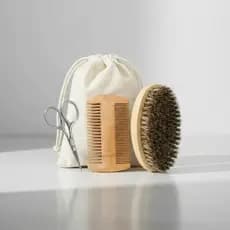 Kit Barba Pente Abdo Dib Bambu Antiestático