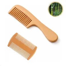 Kit Pentes De Madeira Antiestático Natural Zenlart Madeira