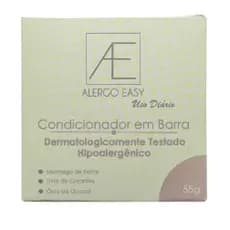 Condicionador em Barra Hipoalergênico Para Todos Os Tipos De Cabelo Alergo Easy
