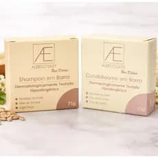 Kit Shampoo e Condicionador em Barra Alergo Easy