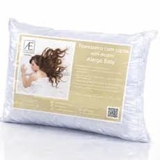 Travesseiro Alergo Easy com Capa Antiácaro  | Antialérgico, Conforto e Proteção Total,