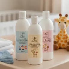 Kit Cuidados Baby Alergo Easy Lava Roupas Amaciante Lava Mamadeiras