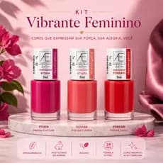 Kit 3 Esmaltes Hipoalergêncos 34 Free Cruelty Free