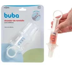 Dosador de Remédio Para Bebê Bico de Silicone Seringa Para Medicamento Medicação Infantil Buba