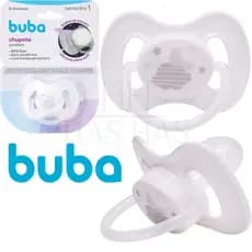 Chupeta Silicone Confort Ultra Soft +0 Meses Tamanho 1 e 2 Recém Nascido Bebe Bico Cinza Buba