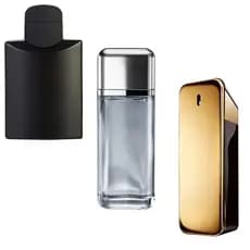 Kit Trio Perfumes Masculinos Inspirados em Fragrâncias de Luxo